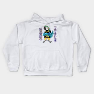 George the Macaw Kids Hoodie